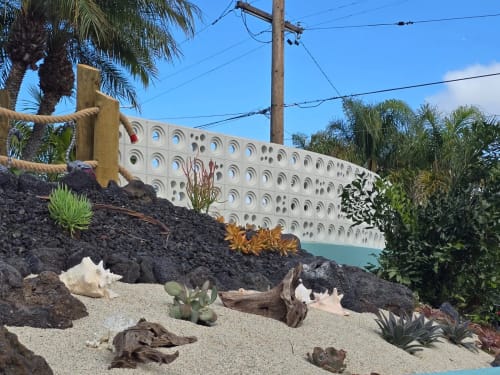 Crater White 7 5 Cement Breeze Block