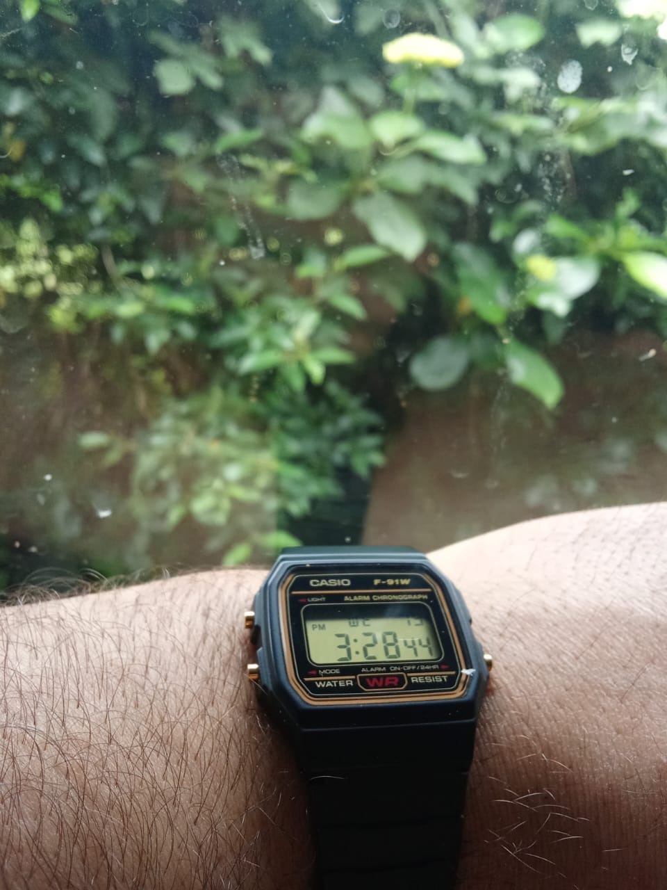 Customer photo review of Reloj Casio Vintage F-91WG-9SDF Clásico Líneas Amarillas