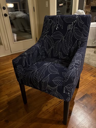 Customer photo review of Sakarias Chair with Armrest Cover, Sakarias Armchair Cover
