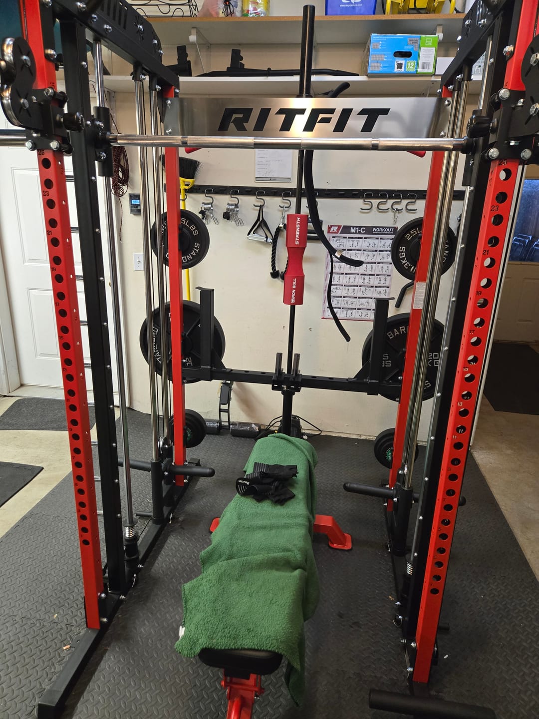 Customer photo review of RitFit FUM1 11-GAUGE Upright Frame (Only for M1 PRO)