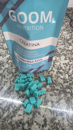 Customer photo review of Gomitas Creatina | Potencia tu Rendimiento y Mayor Salud