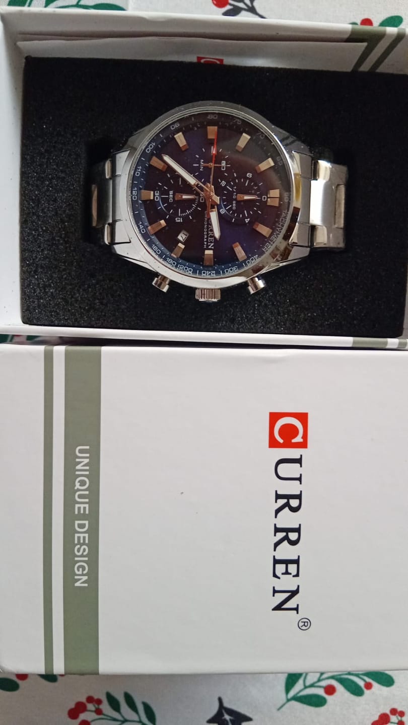 Customer photo review of Curren Monte Carlo® orologio uomo acciaio
