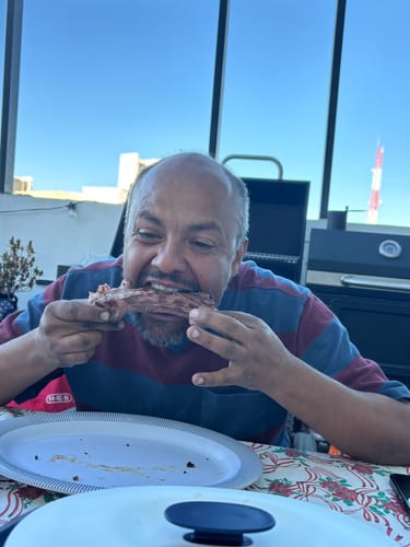 Reseña con foto de un cliente sobre Filete cabrería sin hueso