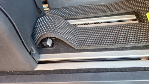 Customer photo review of Fußmatten für Van - Komplettset