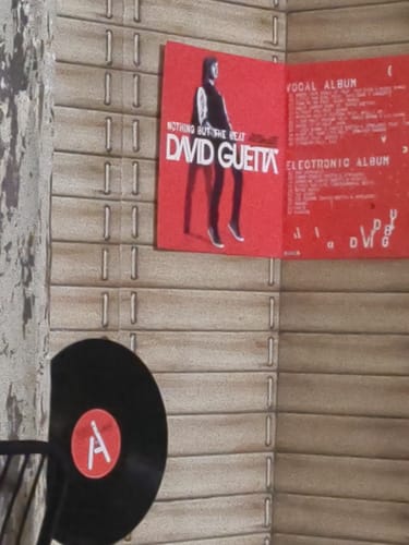 Customer photo review of CUSTOM VINYL RECORDS - WALL DECOR