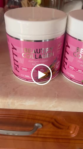 Customer video review of Beautify Kollagén italpor nőknek