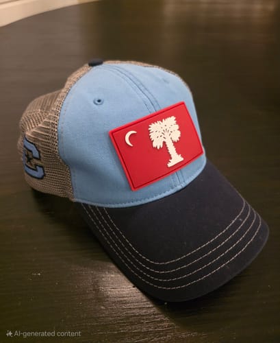 Customer photo review of Citadel Big Red Performance Relaxed Trucker Hat