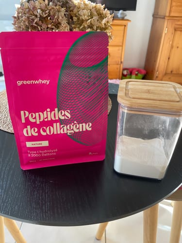 Customer photo review of Peptides de Collagène PEPTAN®
