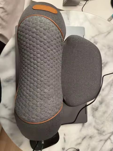 Customer photo review of כרית עיסוי וחימום