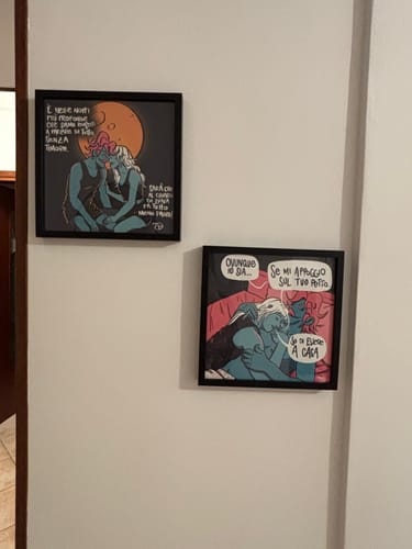 Customer photo review of Stampa su Cartoncino - Nelle Notti Più Profonde