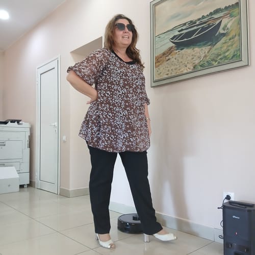 Customer photo review of Satin printed set