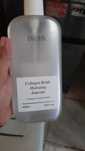 Customer photo review of Bad Skin™ Korean Collagen Bomb Hydrating Ampoule