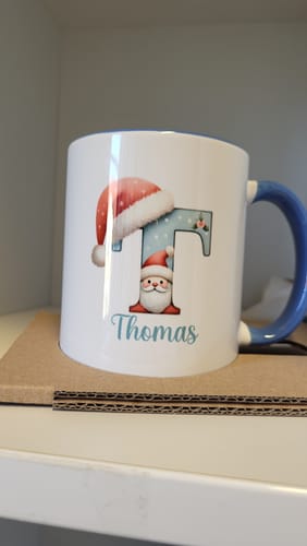 Customer photo review of Tasse Personalisiert - Weihnachtstasse 2