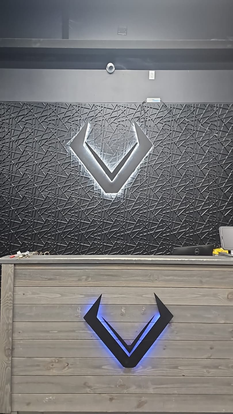 Customer photo review of CUSTOM MOCKUP SIGN FOR Augie Velazquez