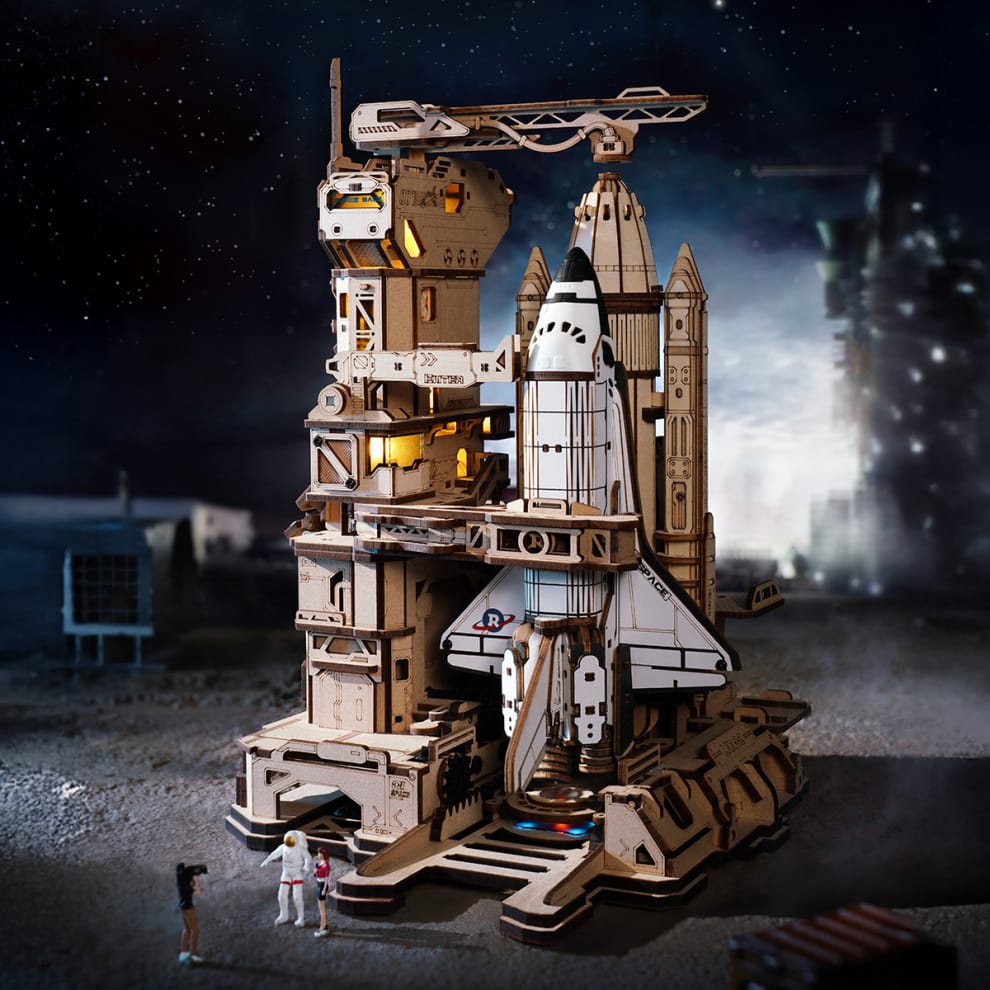 Customer photo review of Vapor Trek 3D Wooden Puzzle