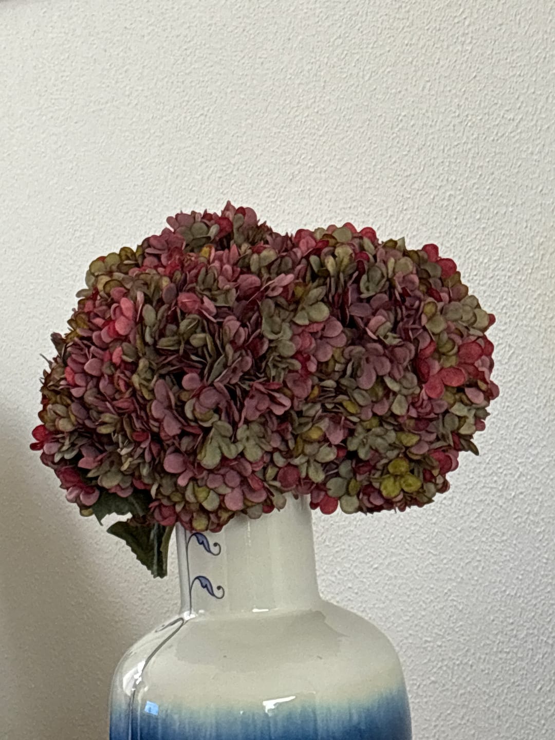 Customer photo review of Grote Zijden Hortensia - Paars