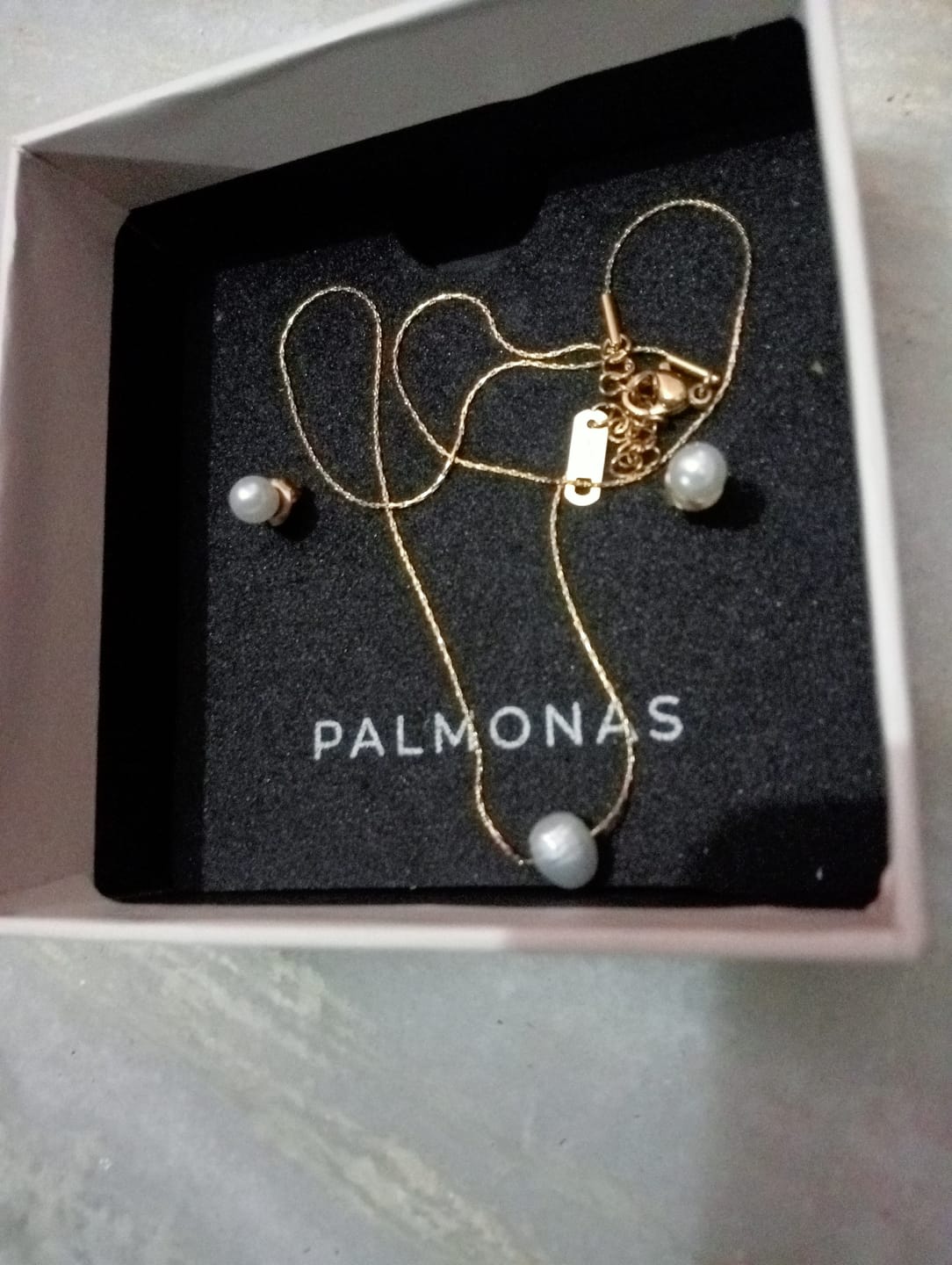 Customer photo review of Serene Pearl Set