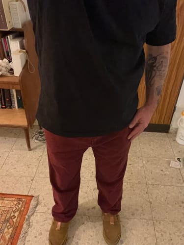 Customer photo review of מכנסי שחר