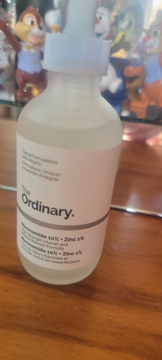 Customer photo review of Niacinamide 10% + Zinc 1% Oil Control Serum