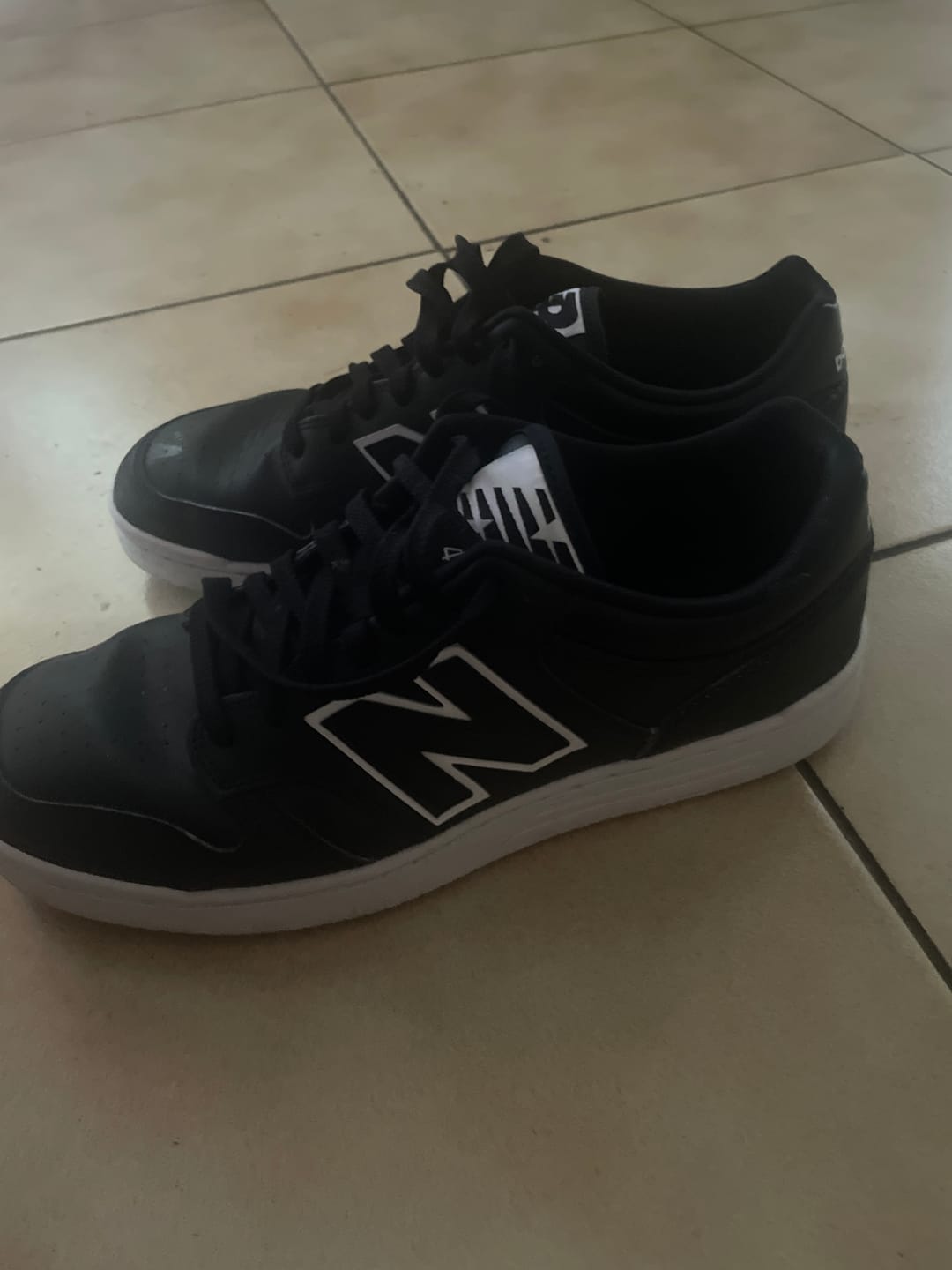 Customer photo review of Zapatilla New Balance 480 L Hombre Negro