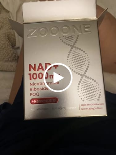 Customer video review of NAD+ Berry Flavor Drink Mix