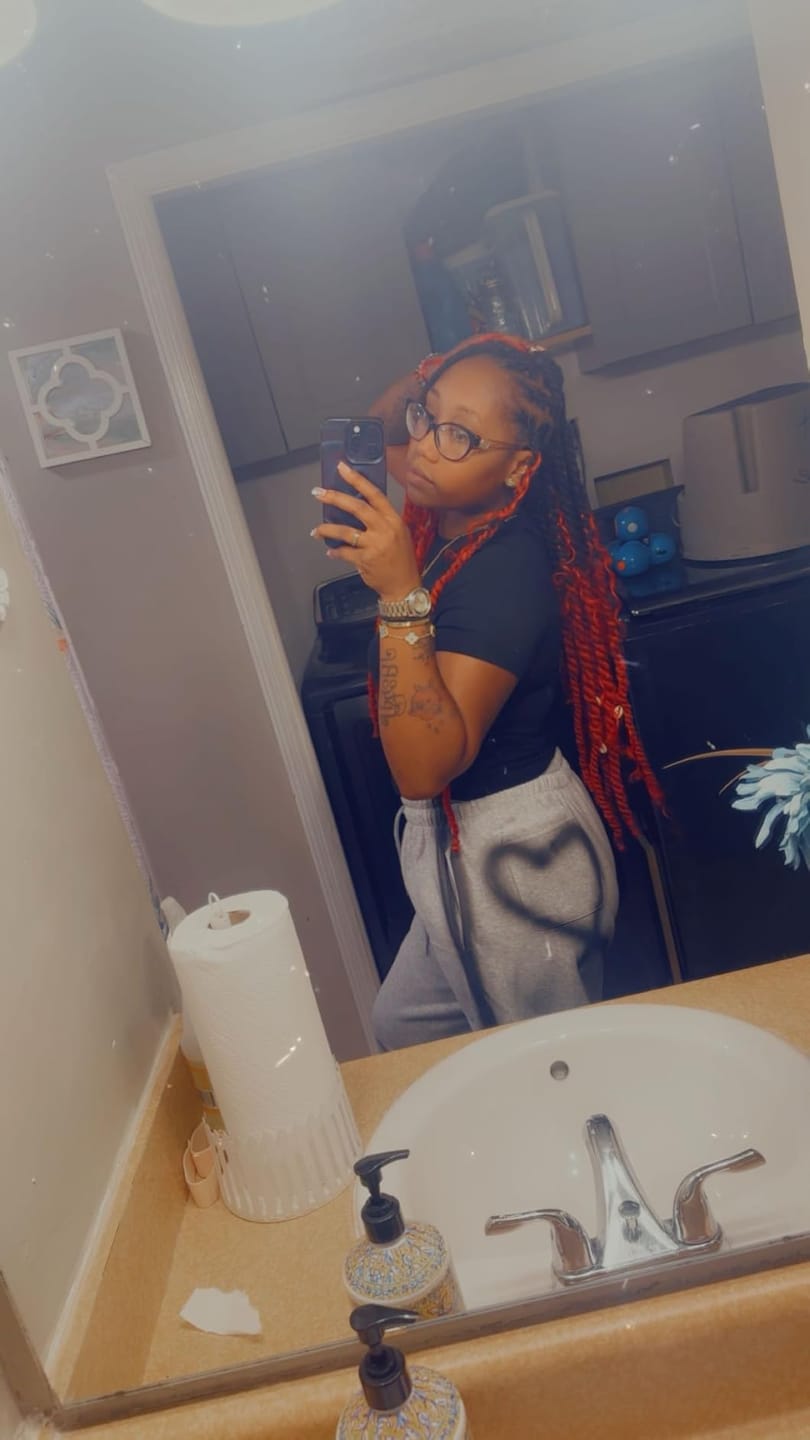 Customer photo review of Aelfric Eden Graffiti Heart Baggy Sweatpants