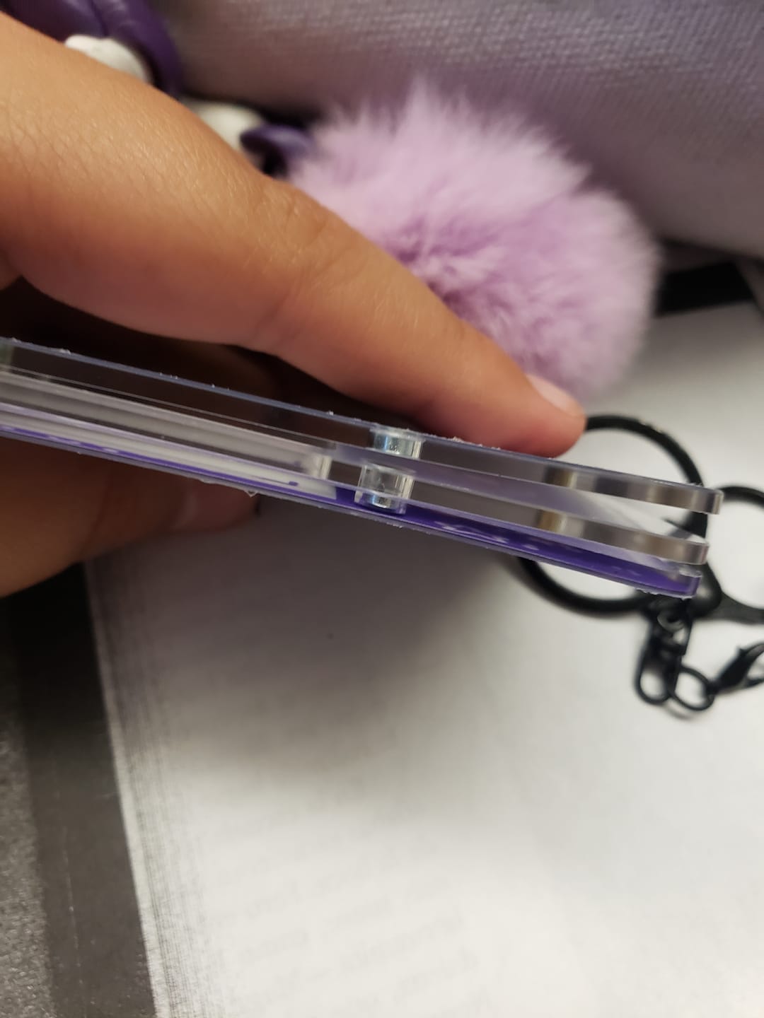 Customer photo review of Star Baby Camera Keychain Picture Frame