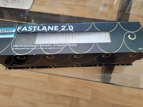 Customer photo review of Silver Bullet Fastlane 2.0 Ceramic Straightener 80-230°C Digital Temperature