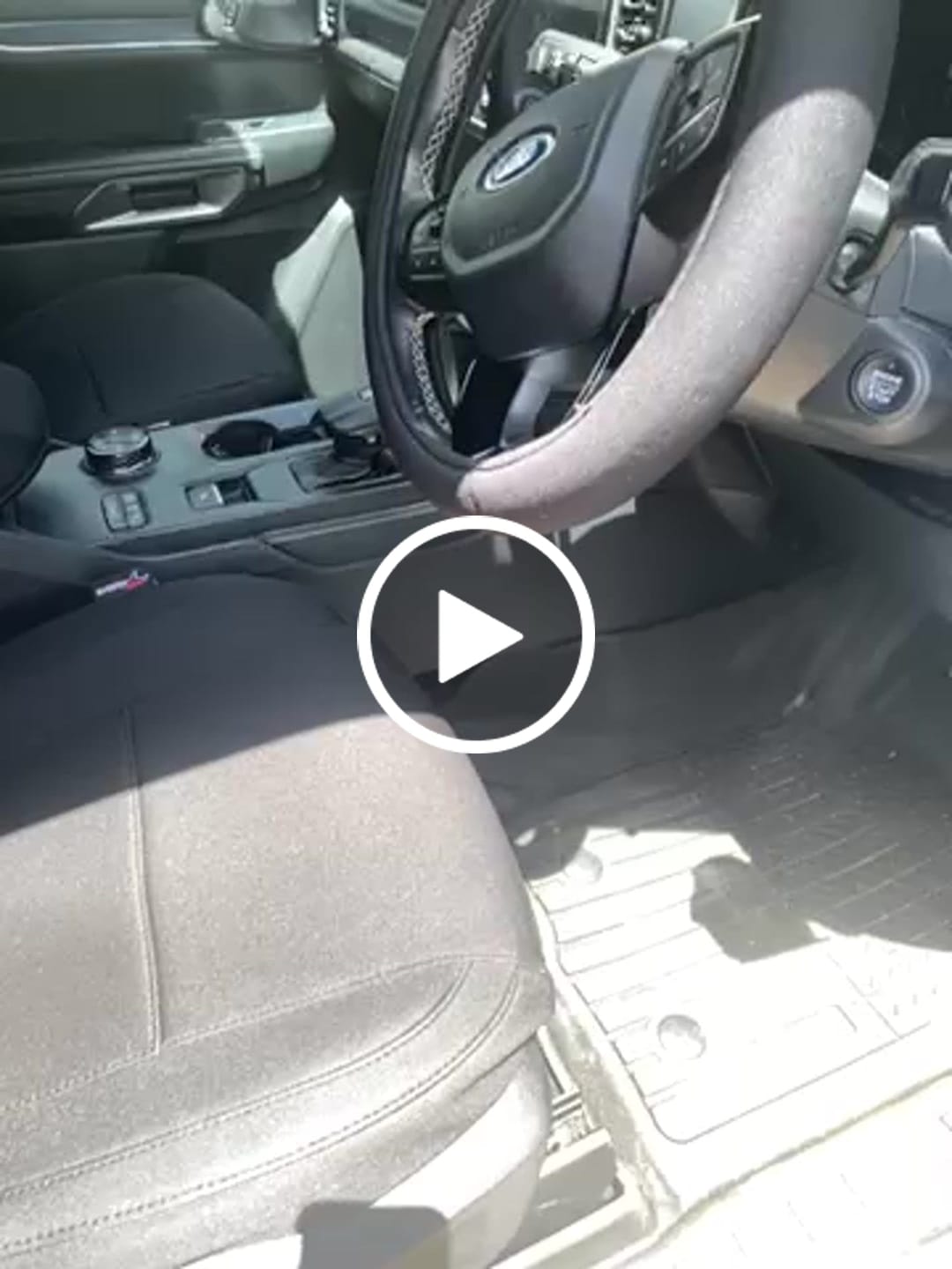 Customer video review of Sharkskin Universal Steering Wheel Cover