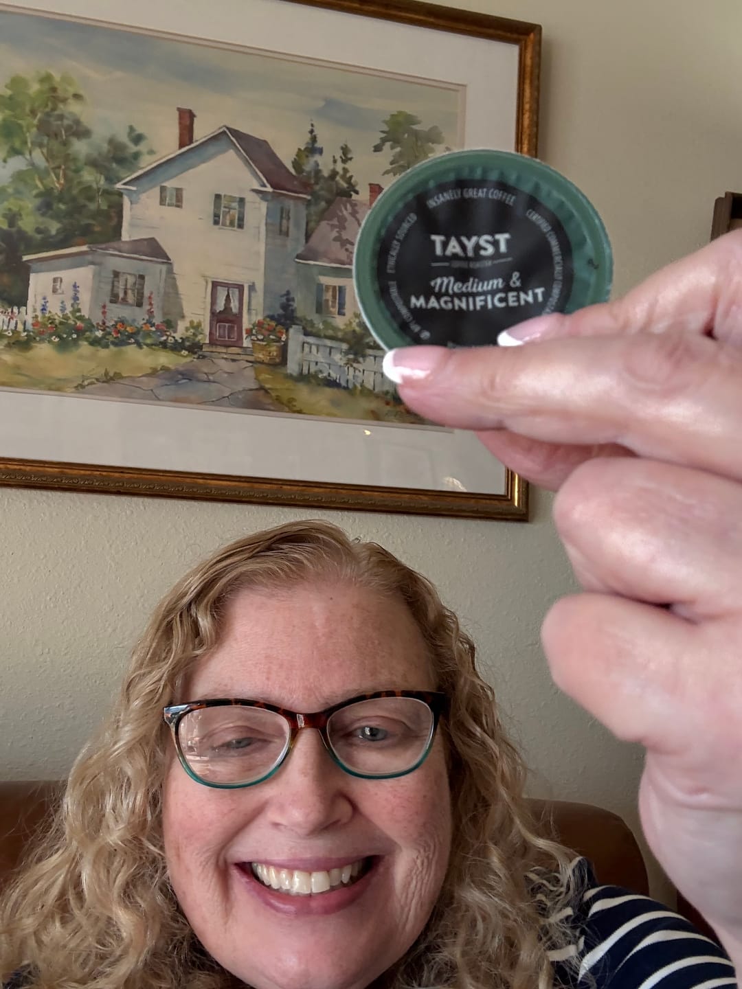 Customer photo review of Medium & Magnificent Coffee Pods
