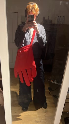 Customer photo review of Omirad Cross Embroidered Cargo Pants