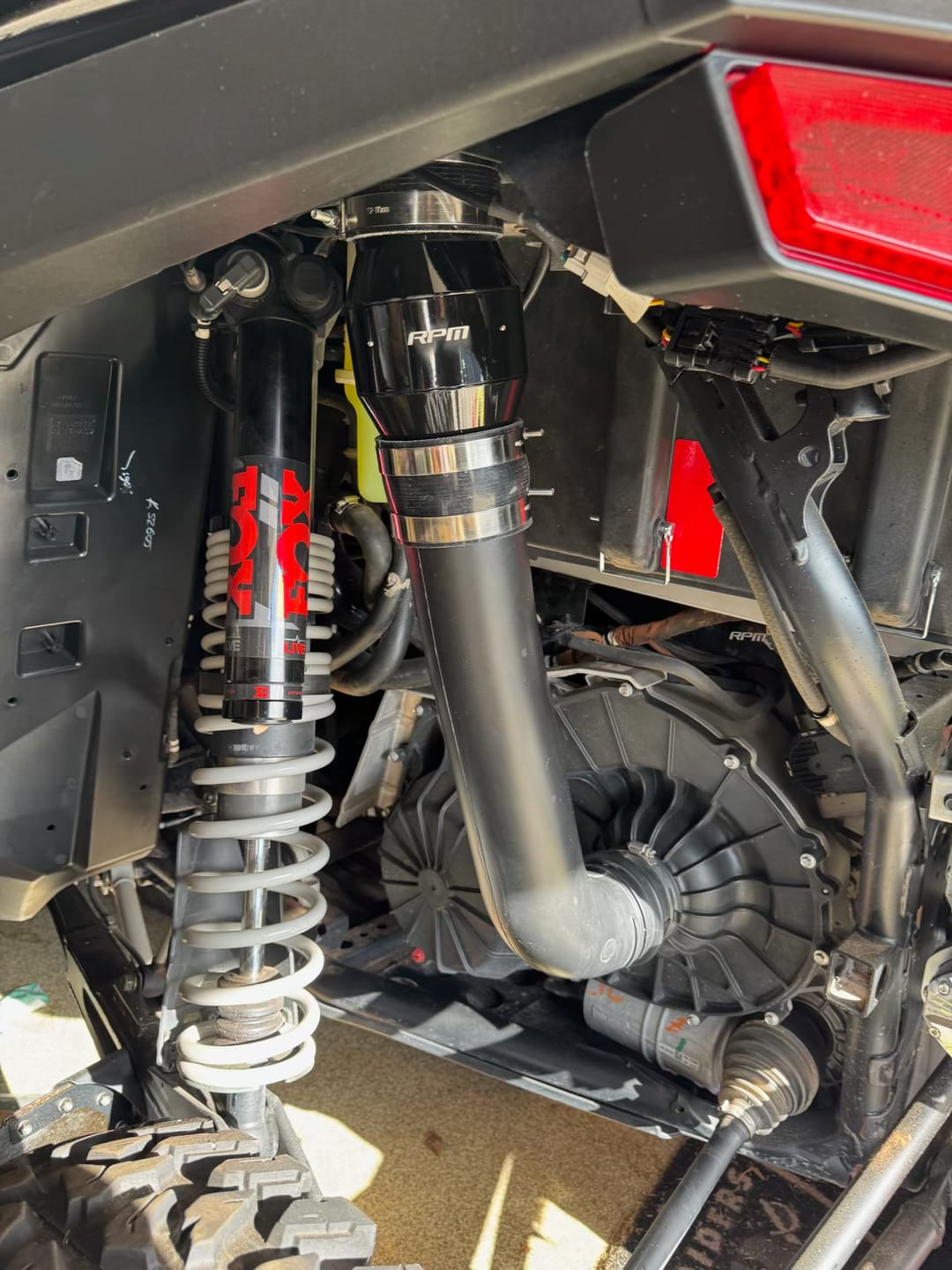 Customer photo review of RPM RZR Pro XP, Pro S & Turbo R "ECF" Electric Clutch Blower Fan Kit - Lower Clutch / Belt Temperature