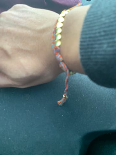 Customer photo review of 2 Tibetan Bracelets of Fortune