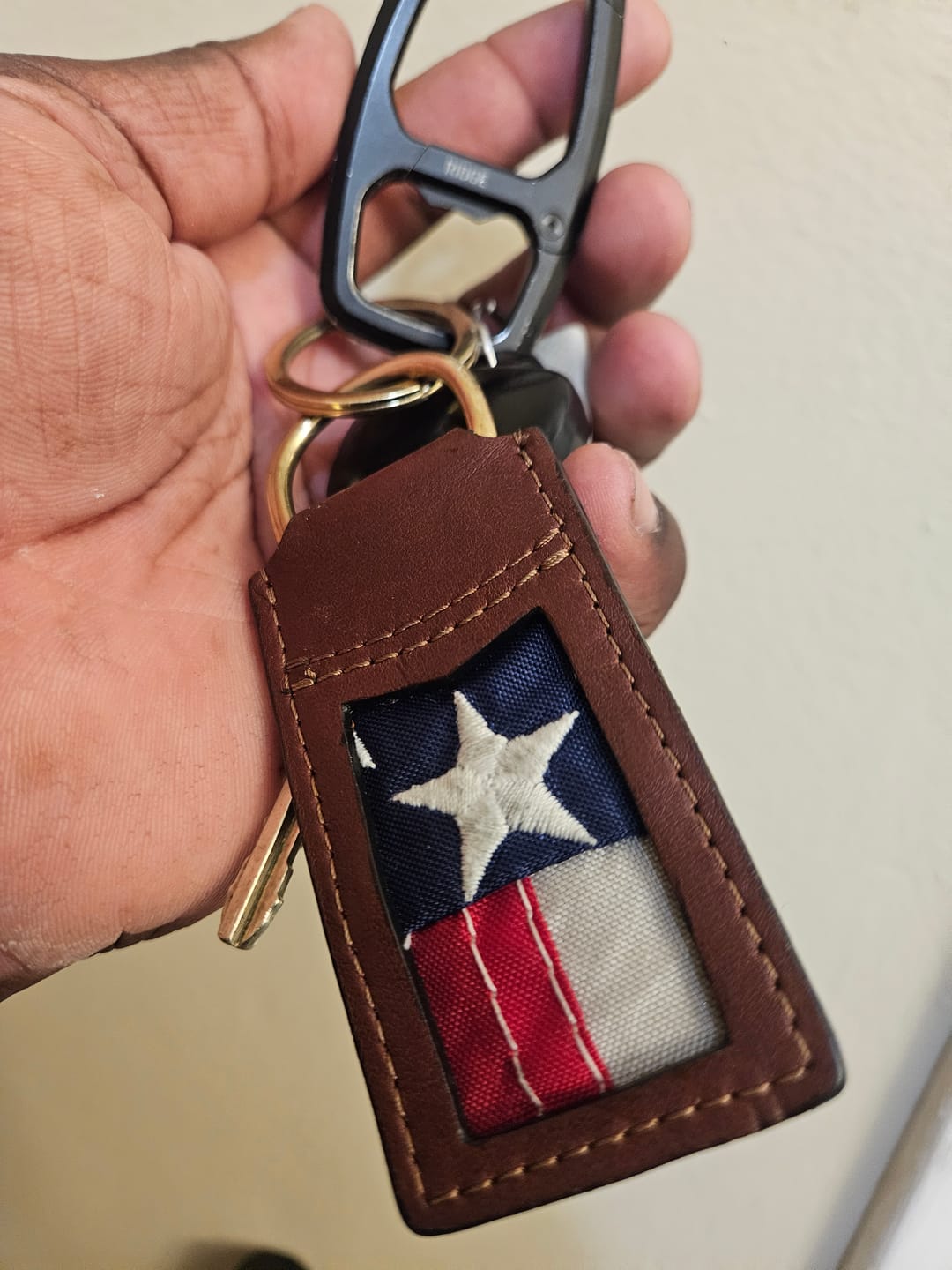 Customer photo review of Liberty Key Ring