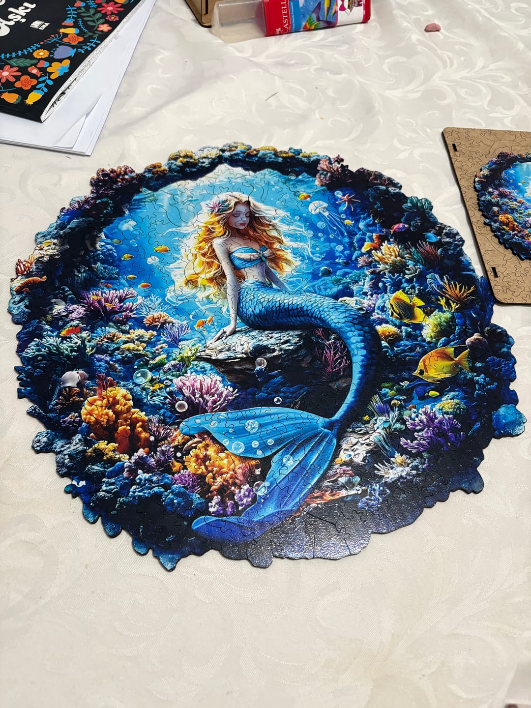 Customer photo review of Deniz Kızı - Ahşap Puzzle