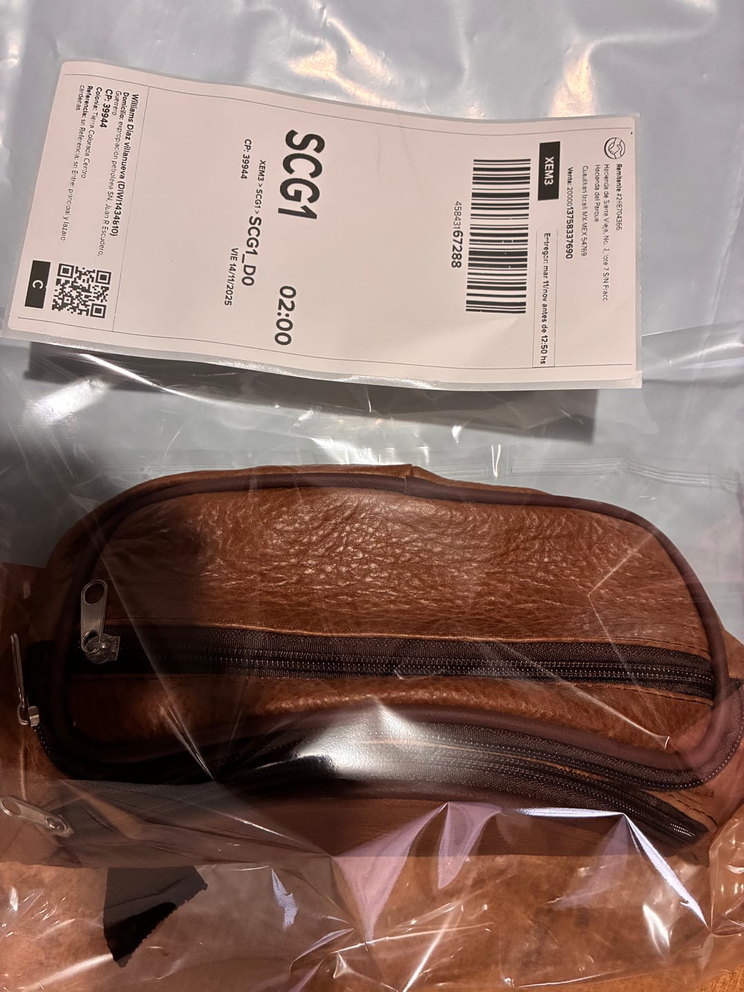 Customer photo review of Bolsas Blancas para Envío