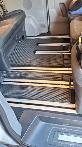 Customer photo review of Fußmatten für Van - Komplettset