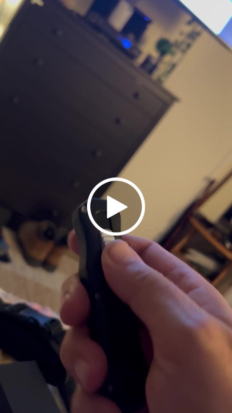 Customer video review of Black Reaper OTF Knife