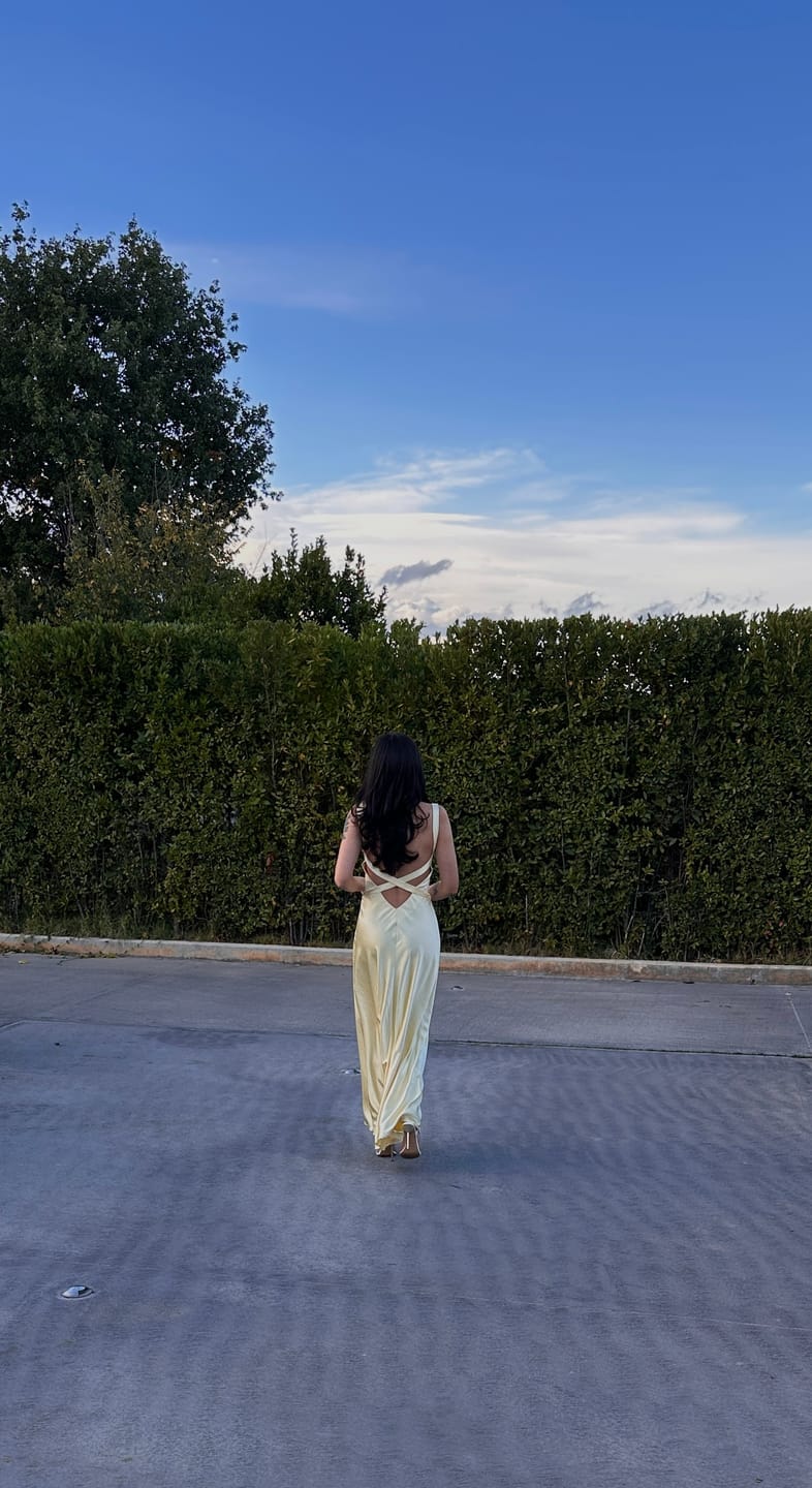 Customer photo review of Andie Dress - Pre order