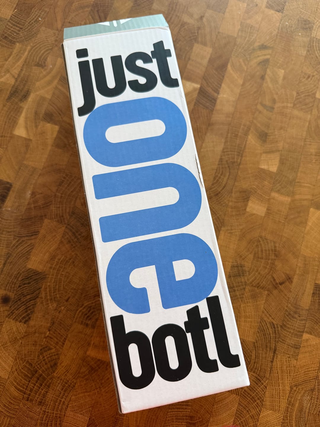Customer photo review of justONEbotl