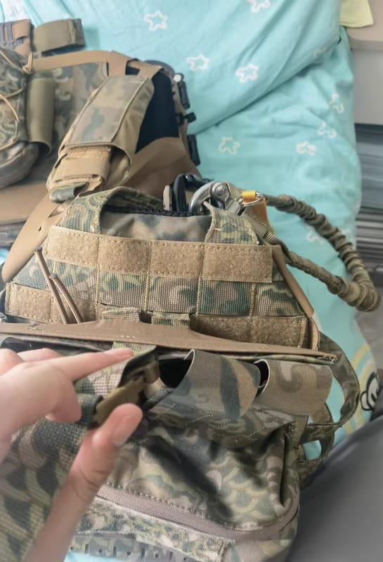 Customer photo review of Dragon Camouflage Multi-Purpose Tactical Bag