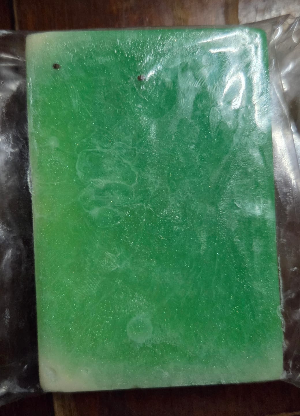 Customer photo review of Wavey Dept Cucumber Melon Conditioning Bar