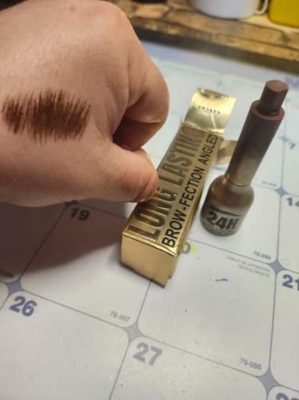 Customer photo review of Awaken™ Dual-Action Brow Wand