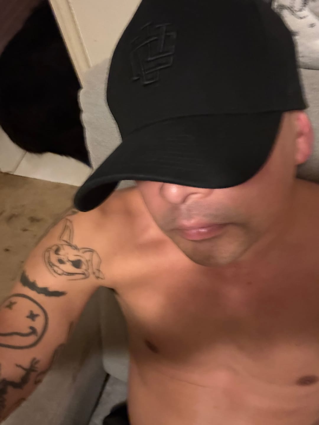 Customer photo review of LVCO "Blk on Blk" A-Frame Snapback