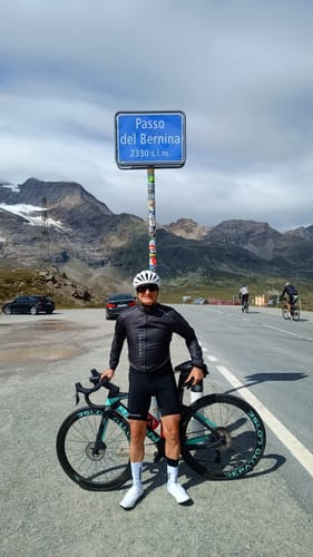 Customer photo review of FISHSCALE THERMAL BIB SHORTS
