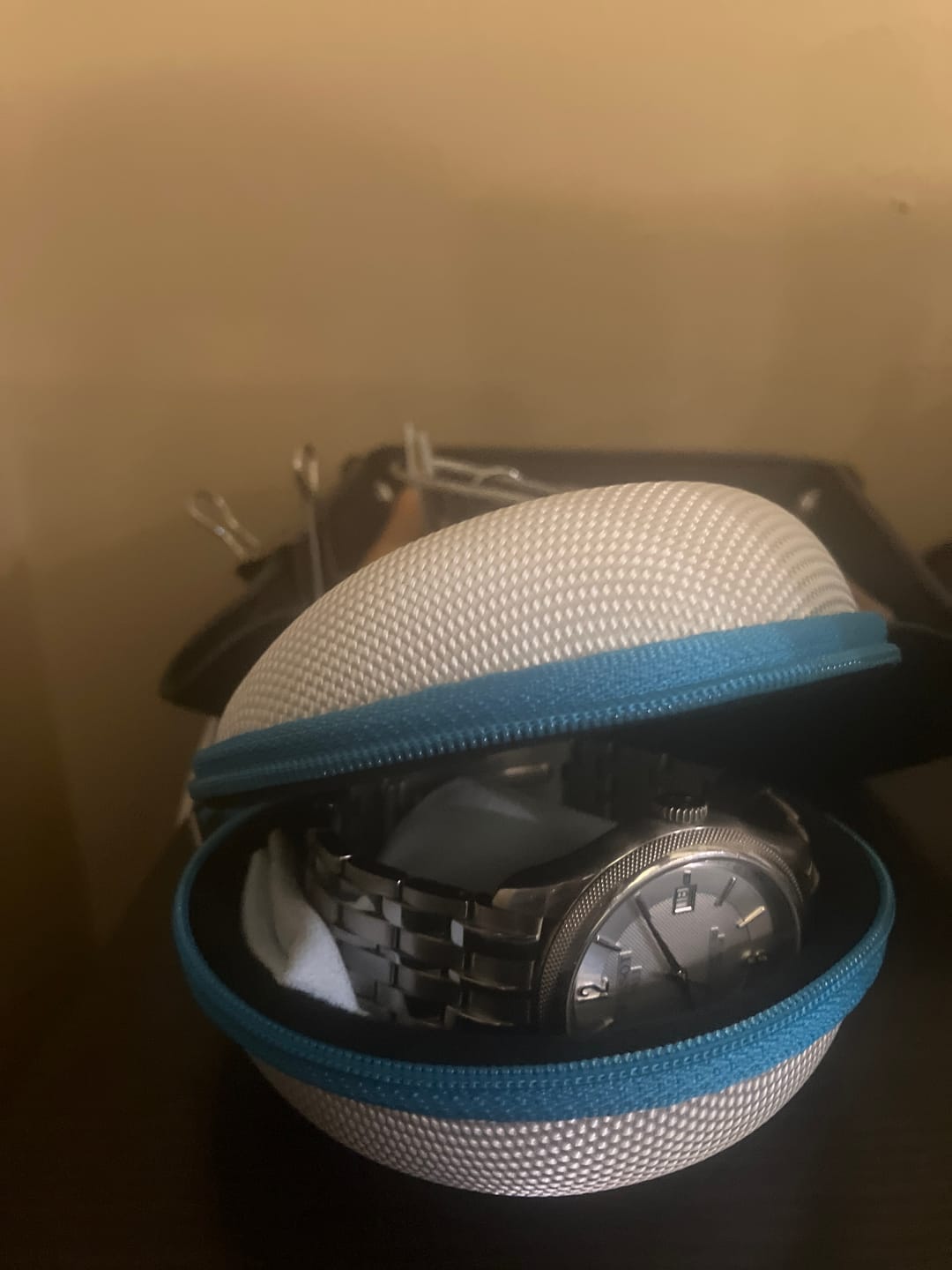 Customer photo review of The Pod - Travel Watch Case Two-Pack