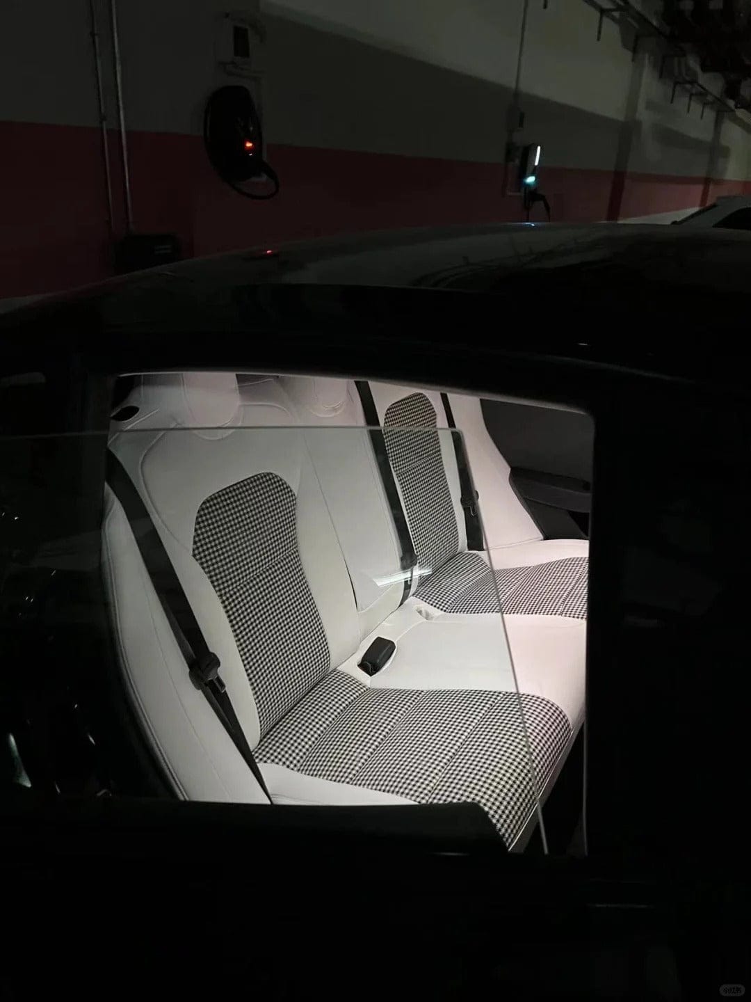 Customer photo review of Nappa Vegan Leather Full Seat Covers for Tesla Model 3/Y/S/X
