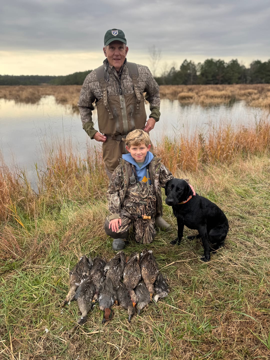 Customer photo review of TIDEWE × MinnDak Slough Dawgs TIZIP® Duck Hunting Waders | Durable Waterproof Breathable Zip Chest Bootfoot Waders for Men | Camo Neoprene Hunting Bibs
