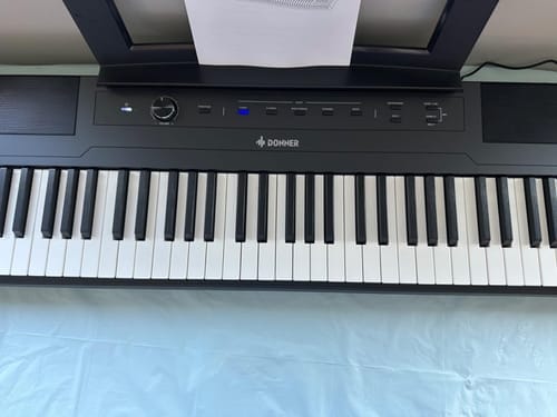 Customer photo review of Donner DEP-1 Portable Digital Piano