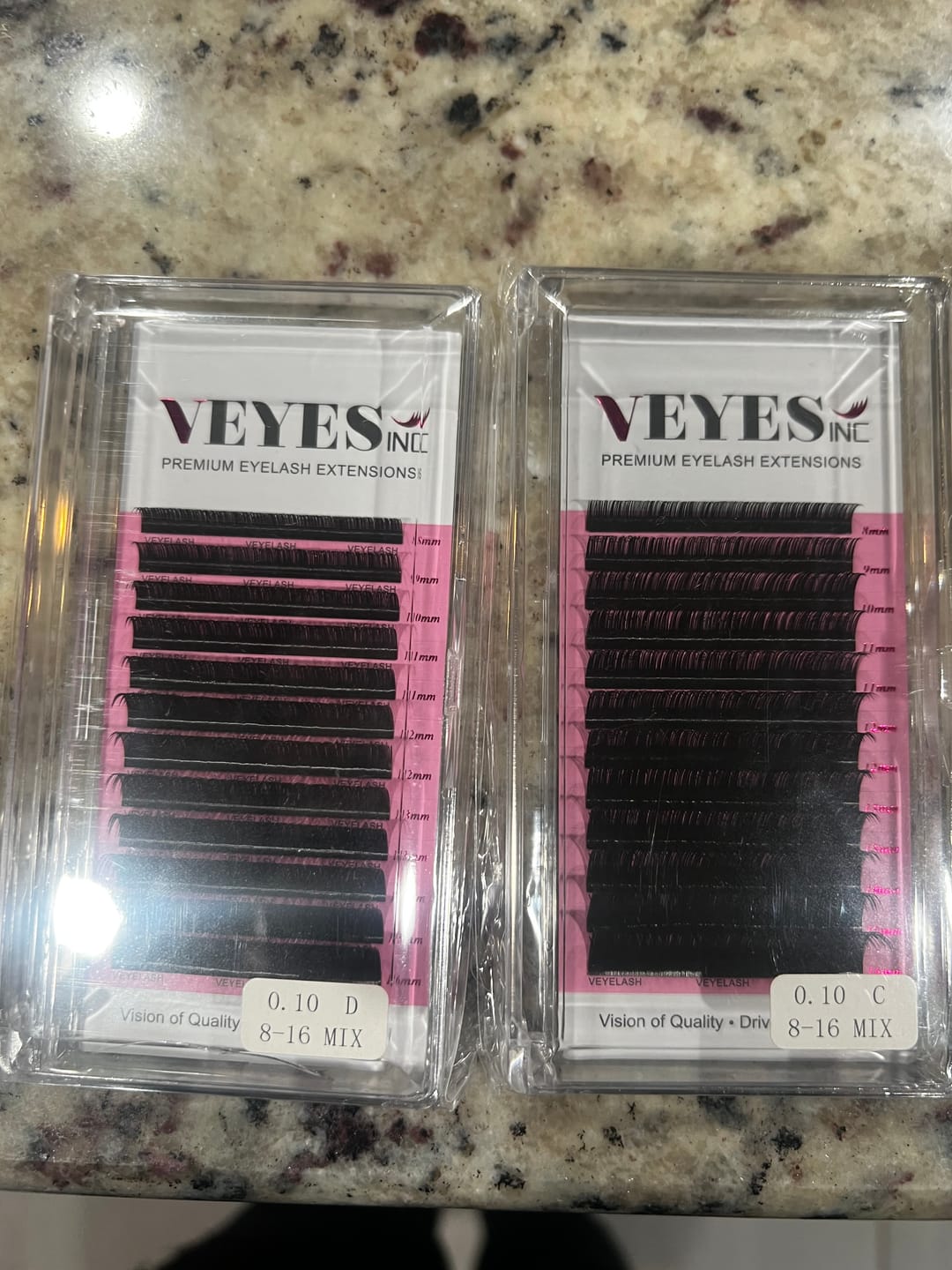 Customer photo review of Classic Lash Extensions 0.10mm